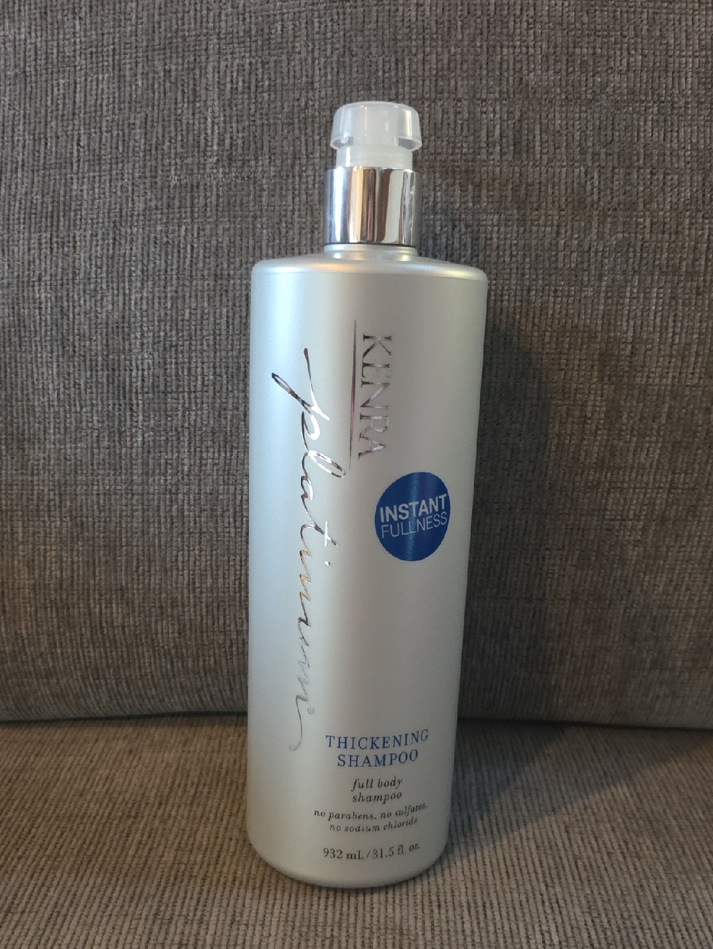 Kenra Platinum Thickening Shampoo, Instant Fullness, New, 31.5floz.